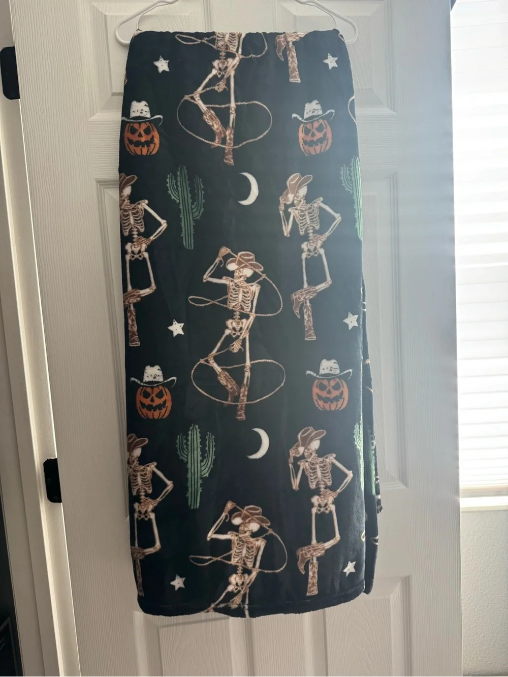 Halloween Cowboy Blanket